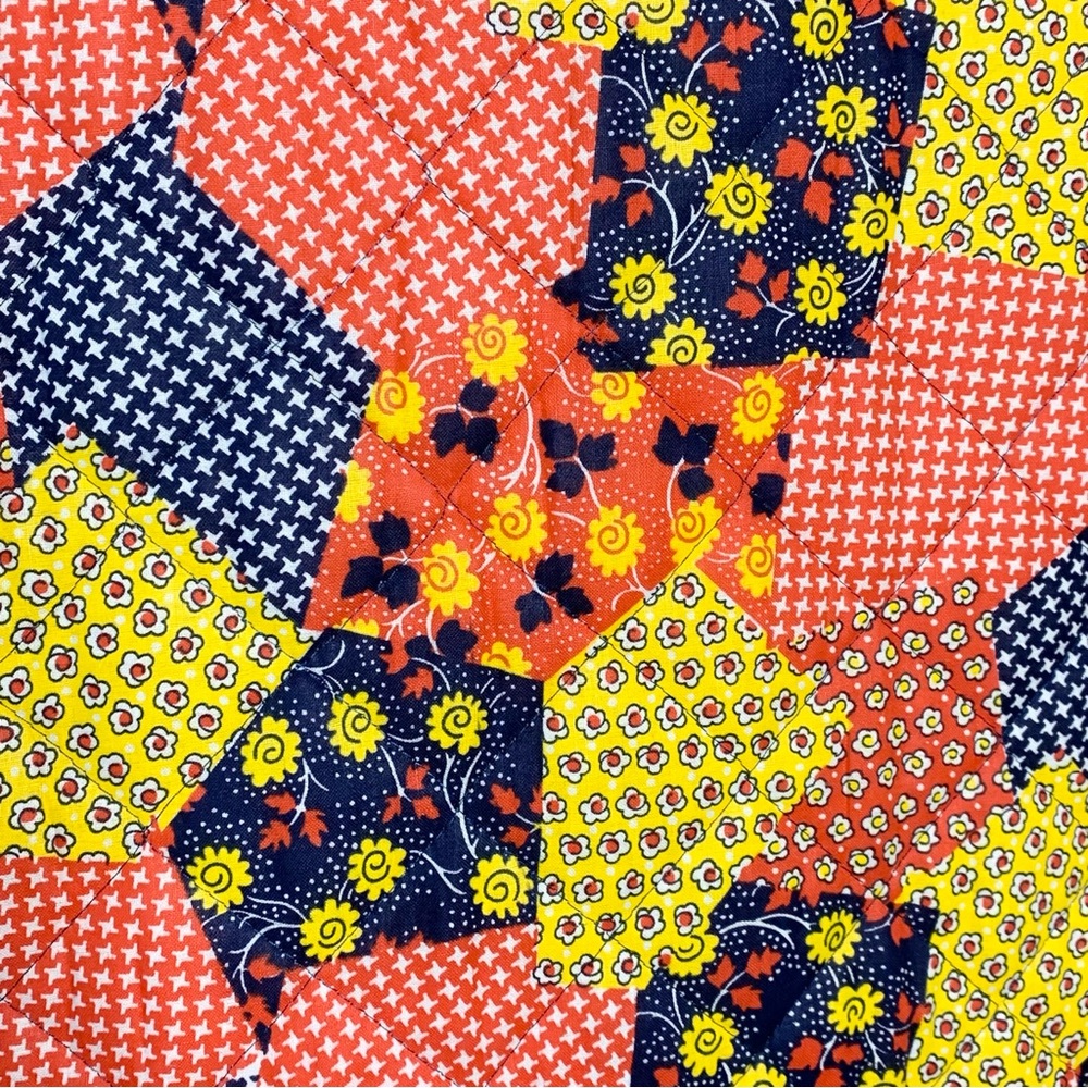 70s Maxi Apron Dress - Picture 5 of 11